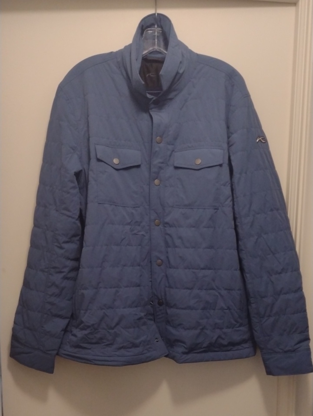 KJUS Men's Quilted Blue Jacket (J1354)